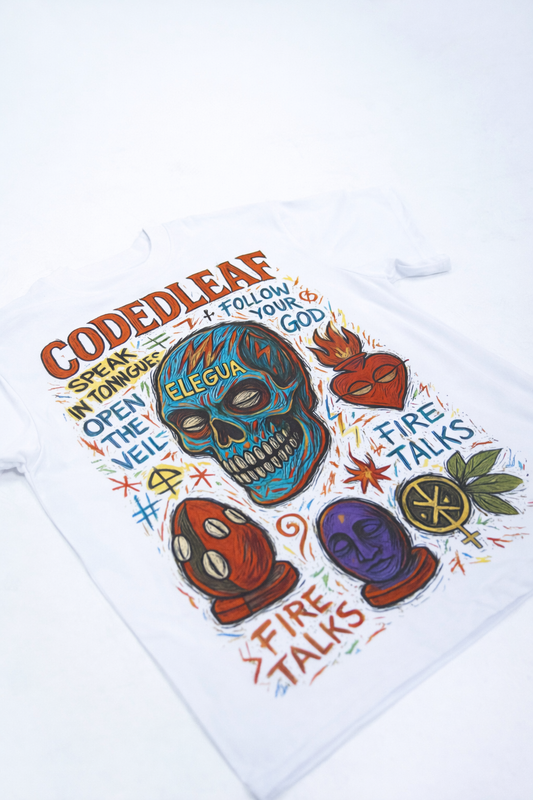 "Elegua – Fire Talks” Graphic Tee