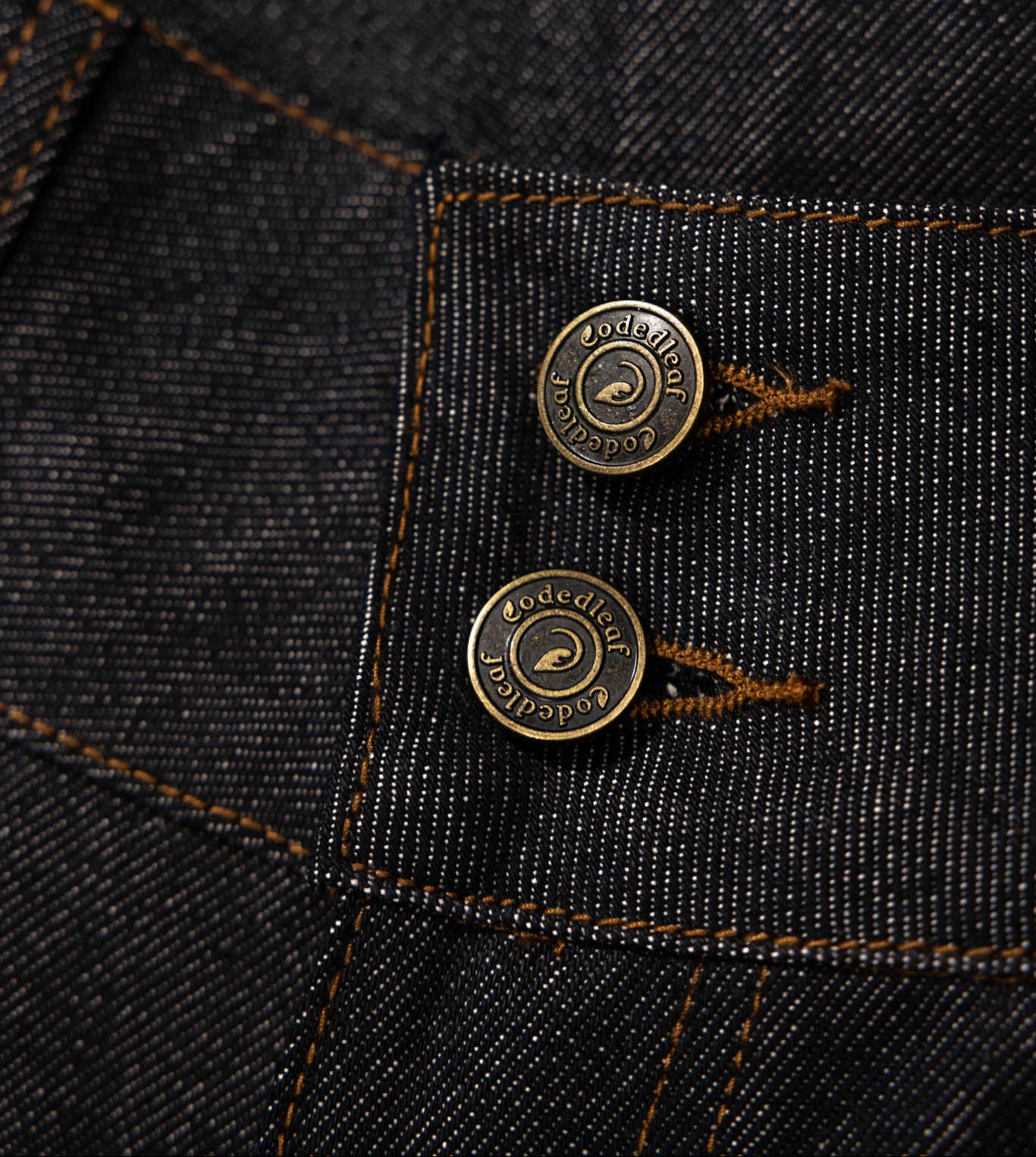 Coded Leaf Cargo Jeans