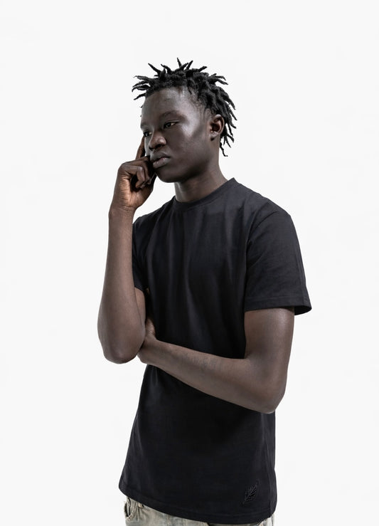 Organic Black Signature Tee