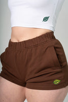 Women’s Earth Brown Lounge Shorts