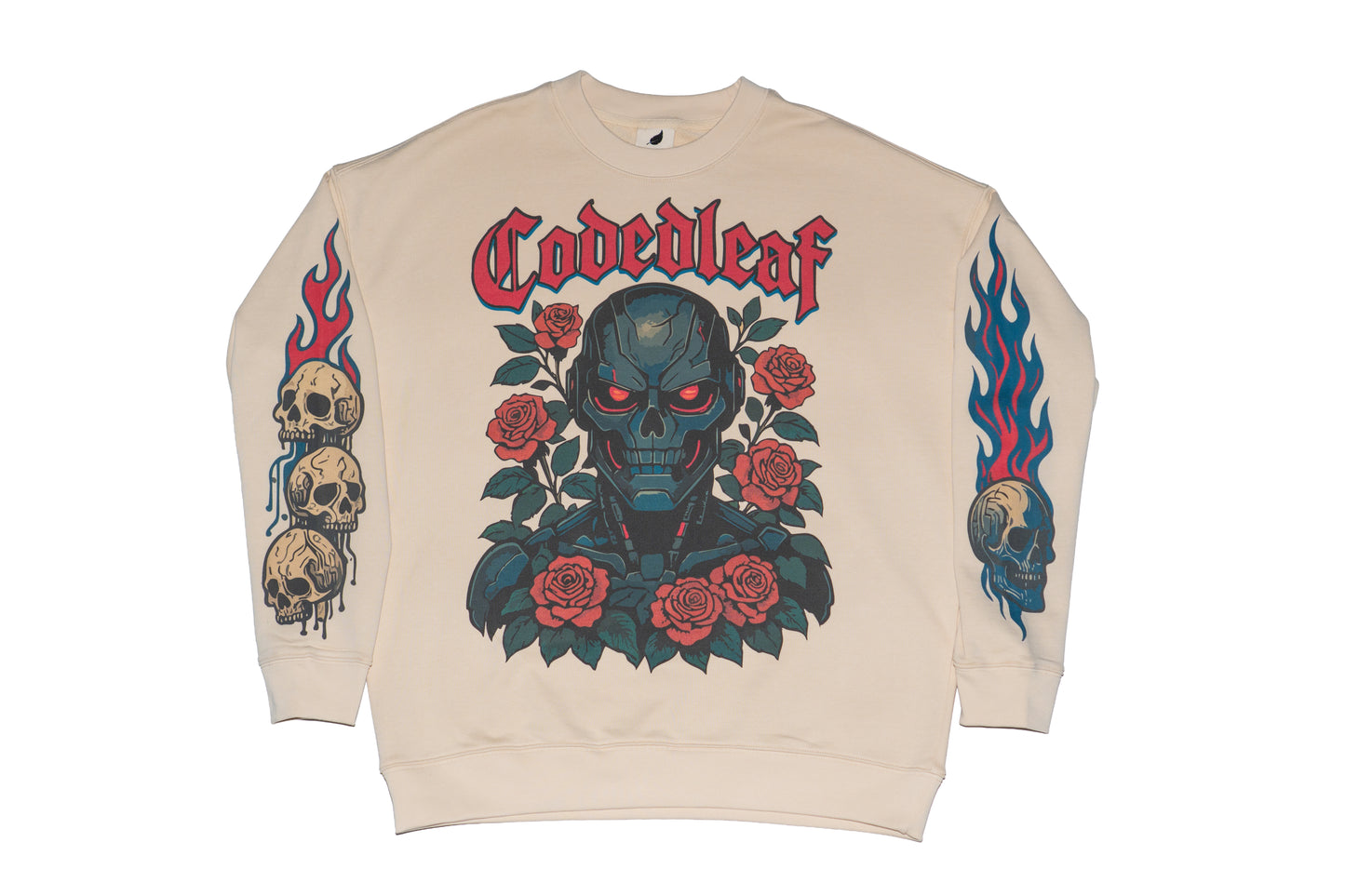 Cyber Reaper Statement Crew Neck